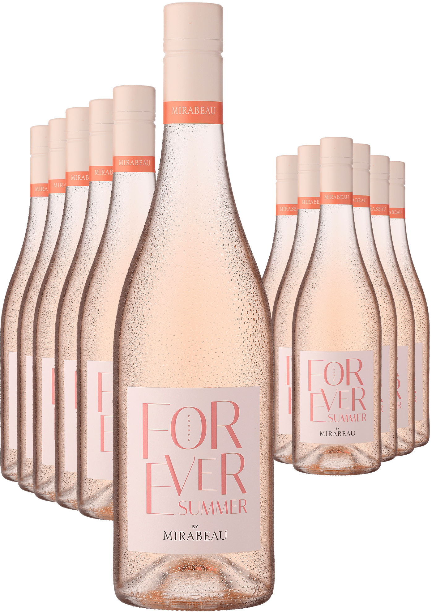 6+6-PAKET Mirabeau L'Atelier »Forever Summer« Rosé 2023 von Mirabeau