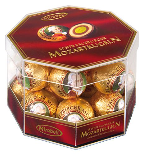 Mirabell Salzburger Mozartkugeln, 18 Stück - 300gr von Mirabell