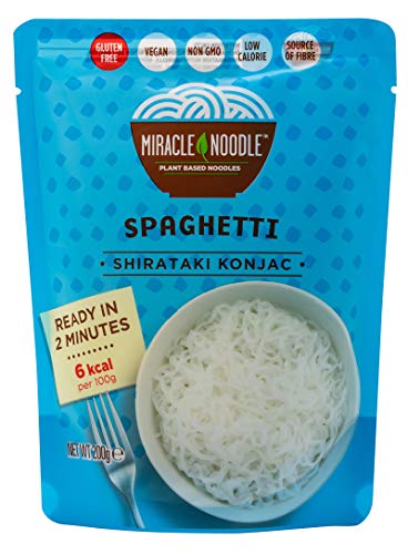 Miracle Noodle Shirataki Konjac Nudeln Spaghetti 10 Packungen 200 Gramm Miracle Noodle Shirataki Konjac Nudeln Spaghetti 10 Packungen 200 Gramm von Miracle Noodle