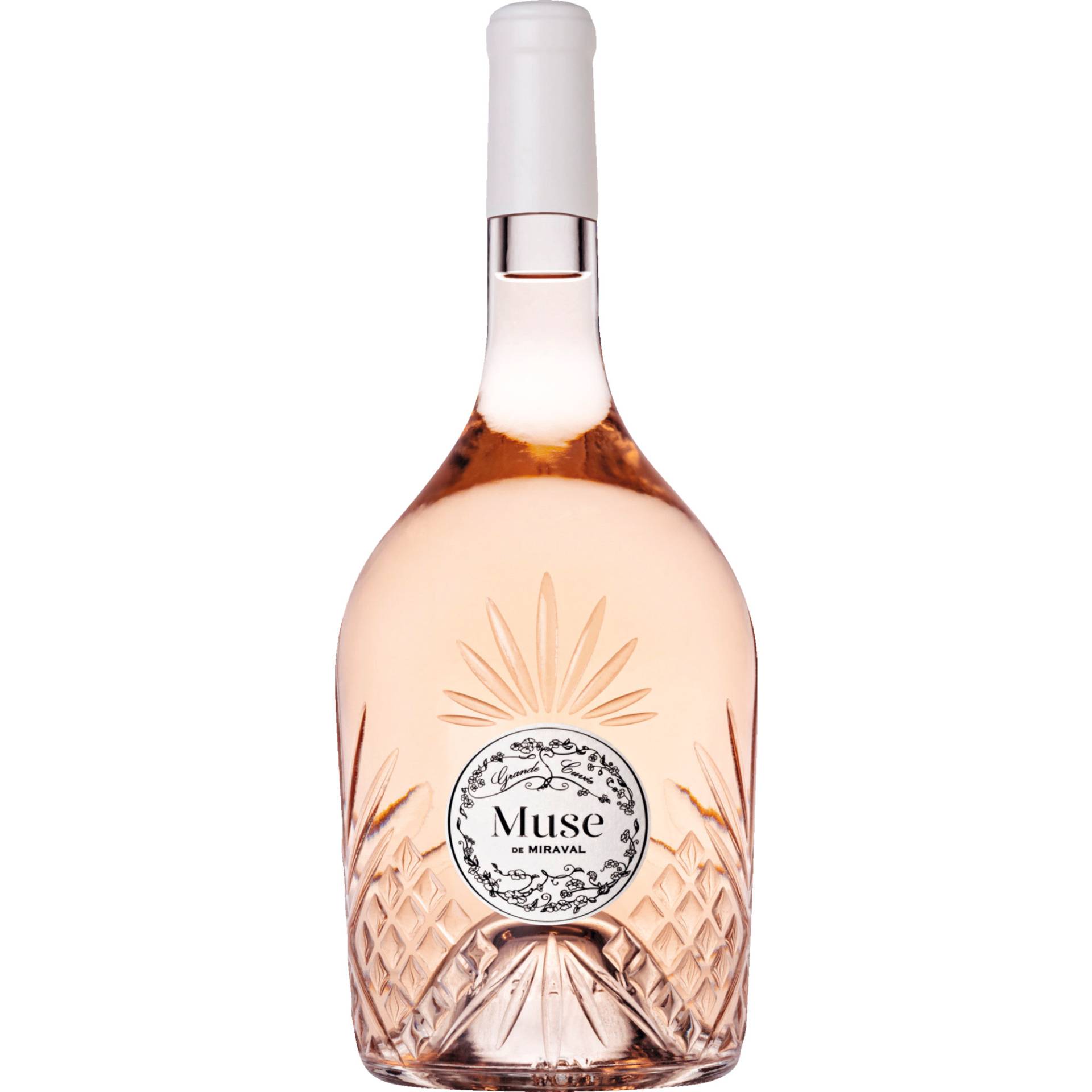 Muse de Miraval Grande Cuvée Rosé, Côtes de Provence AOP, Magnum, Provence, 2022, Roséwein Muse de Miraval Grande Cuvée Rosé, Côtes de Provence AOP, Magnum, Provence, 2022, Roséwein von Miraval à 84100 - France