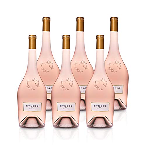 STUDIO Rosé by Miraval 2019 (1,5l) Magnum Méditerranée IGP Roséwein trocken 6 Flaschen von Miraval