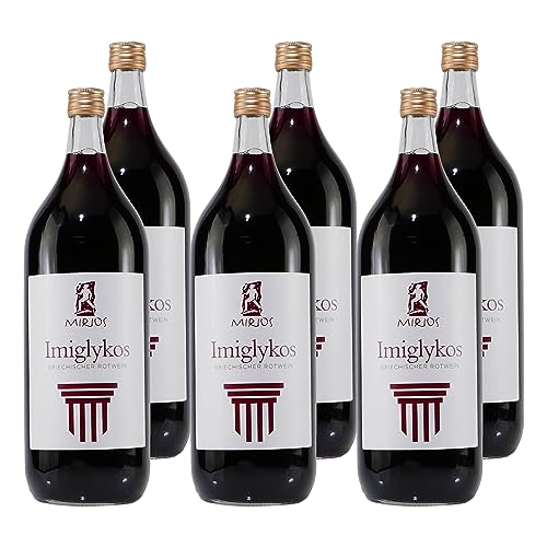 Mirios Imiglykos Rotwein (6 x 2,0L) von Mirios