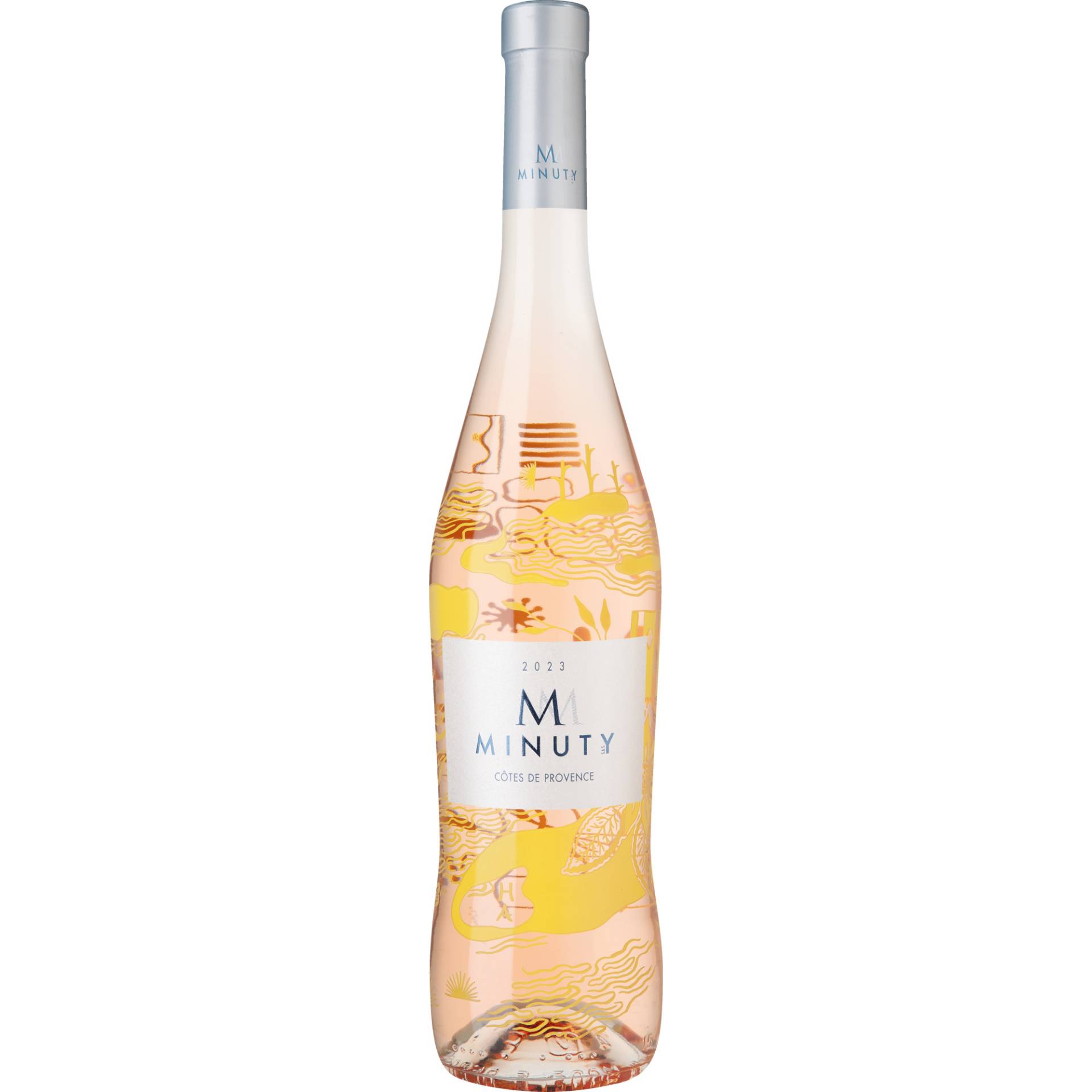Minuty Cuvée M Limited Edition, Côtes de Provence AOP, Provence, 2023, Roséwein von Mis en bouteille à F-83170 Brignoles par Minuty SAS, 83580 Gassin, France
