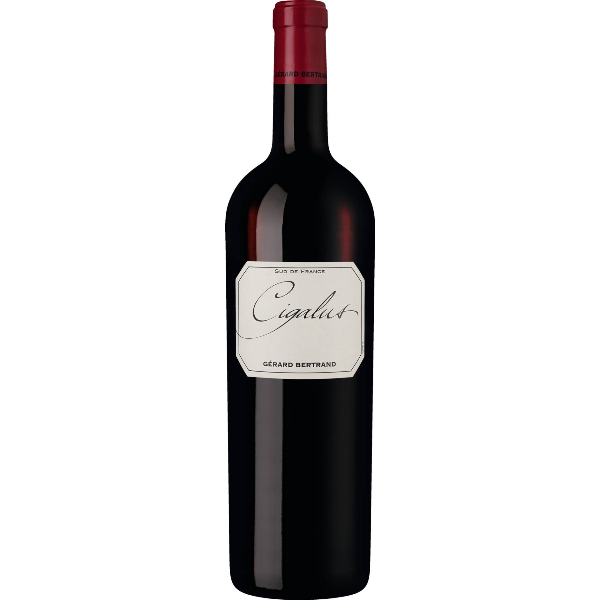 Cigalus Rouge, Pays d'Oc IGP, Languedoc-Roussillon, 2022, Rotwein Cigalus Rouge, Pays d'Oc IGP, Languedoc-Roussillon, 2022, Rotwein von Mis en bouteille par Gérard Bertrand à F11100-262