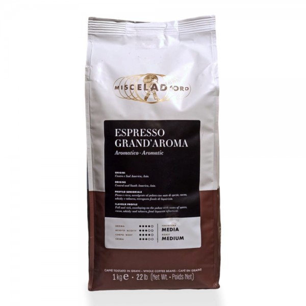 MISCELA D ORO Grand Aroma 1kg Bohnen - Espresso von Miscela d Oro