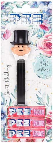 PEZ Spender Hochzeit Bräutigam inklusive 3 Pack Bonbons Gastgeschenke für Kinder & Hochzeitsdeko & Candy-Bar Bräutigam PEZ Spender Hochzeit Bräutigam inklusive 3 Pack Bonbons Gastgeschenke für Kinder & Hochzeitsdeko & Candy-Bar Bräutigam von Miss Lovely