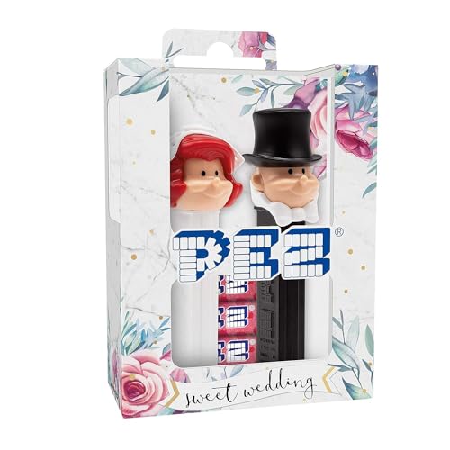 PEZ Spender Hochzeit Braut rothaarig & Bräutigam inklusive 4 Pack Bonbons Gastgeschenke für Kinder & Hochzeitsdeko & Candy-Bar PEZ Spender Hochzeit Braut rothaarig & Bräutigam inklusive 4 Pack Bonbons Gastgeschenke für Kinder & Hochzeitsdeko & Candy-Bar von Miss Lovely