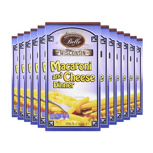 Mississippi Belle - Macaroni and Cheese Dinner - 12x 206g von Mississippi Belle