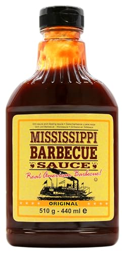 Mississippi Barbecue Sauce Original, 6er Pack (6 x 510g) von Mississippi