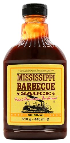 Mississippi Barbecue Sauce Original, 6er Pack (6 x 510g) von MISSISSIPPI