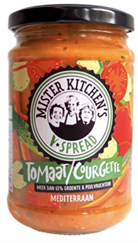 Mister Kitchen's V-Spread veganer Dip und Brotaufstrich Tomate Zucchini 270g Glas Mister Kitchen's V-Spread veganer Dip und Brotaufstrich Tomate Zucchini 270g Glas von Mister Kitchen