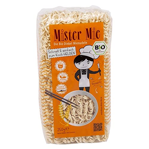 Mister Mie, Bio Dinkel Mienudeln, 250g Mister Mie, Bio Dinkel Mienudeln, 250g von Mister Mie