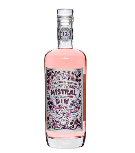 MistralGin Provence Rosé Dry (1 x 0.5l) von Mistral Gin