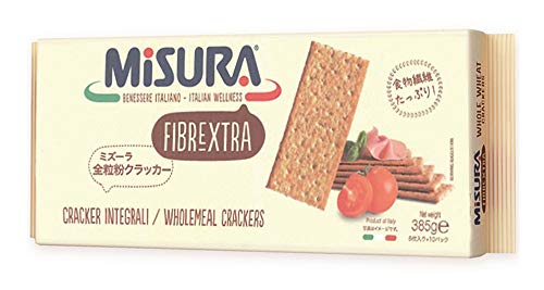 3x Misura Fibrextra integrali 10x Crackers Vollkorn Cracker Salati gesalzen 400g 3x Misura Fibrextra integrali 10x Crackers Vollkorn Cracker Salati gesalzen 400g von Misura