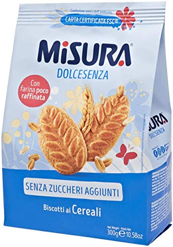 3x Misura dolce senza biscotti ai cereali Müsli Kekse 300g biscuits cookies von Misura