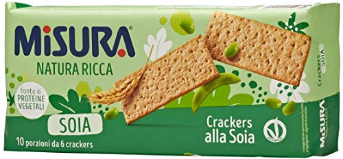 6x Misura Soia 10x Crackers Cracker mit Soia 400g 6x Misura Soia 10x Crackers Cracker mit Soia 400g von Misura