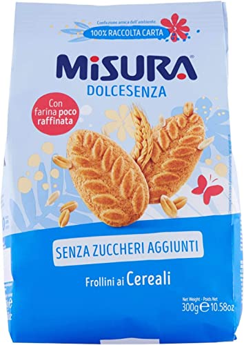 6x Misura dolce senza biscotti ai cereali Müsli Kekse 300g biscuits cookies von Misura