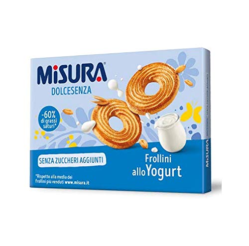 Misura Erfreuen Kekse Mit Joghurt 400G (Packung mit 4) von Misura