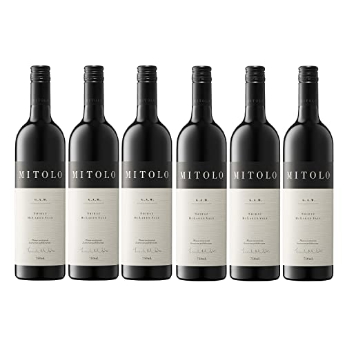 Mitolo G.A.M. Shiraz McLaren Vale Rotwein Wein trocken Australien I Versanel Paket (6 x 0,75l) von Mitolo
