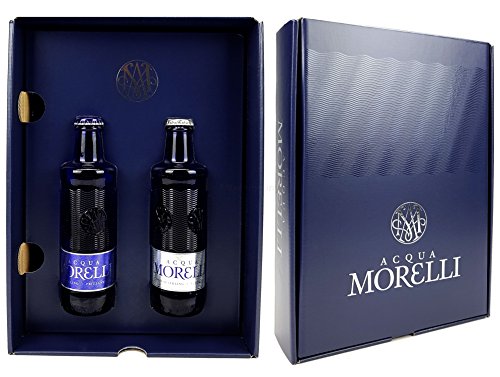 Acqua Morelli Geschenkset Box - Sparkling Frizzante 250ml + Non-Sparkling Natural 250ml Acqua Morelli Geschenkset Box - Sparkling Frizzante 250ml + Non-Sparkling Natural 250ml von Mixcompany.de Bar & Glas