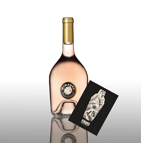 Angelina Jolie + Brad Pitt Miraval Magnum Flasche Cotes de Provence Rose Wein 1,5L (13% Vol) von GREAT BRITISH TRADING LIMITED