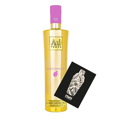 Au Vodka Pink Lemonade 0,7L (35,2% Vol) aromatisierte Wodka Spirituose Zitrone- [Enthält Sulfite] von Mixcompany.de Bar & Glas