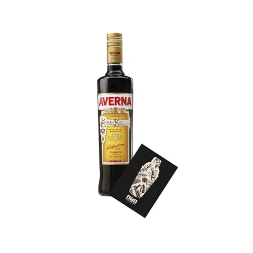 Averna Amaro Siciliano 0,7L (29% Vol) Kräuterlikör- [Enthält Sulfite] von Mixcompany.de Bar & Glas