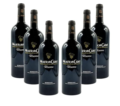 Baron de Ley Rotwein - 6er Set - 6x 0,75L (14% Vol) - Reserva Rioja - Spanien- [Enthält Sulfite] von Mixcompany.de Bar & Glas