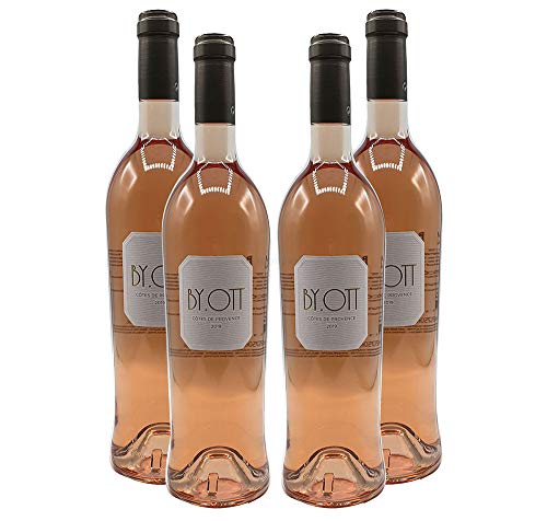 By. Ott - 4x Rose Wein - 4er Set Rosé Cotes des Provence - 4x 750ml (13,5% Vol)- [Enthält Sulfite] von Mixcompany.de Bar & Glas