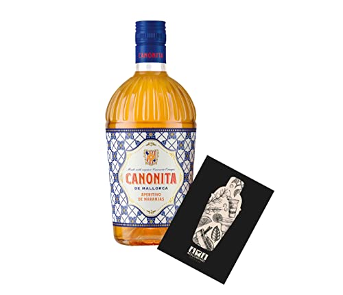 Canonita de Mallorca 0,75L (18% Vol) Aperitivo de Naranjas- [Enthält Sulfite] von Mixcompany.de Bar & Glas