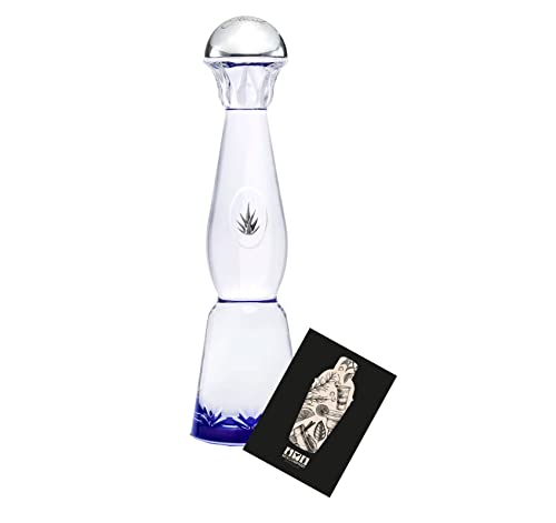 Clase Azul Tequila Plata Blanco 0,7L (40% Vol) Tequila Silber Silver in Geschenkverpackung 100% puro de agave Azul- [Enthält Sulfite] von Mixcompany.de Bar & Glas