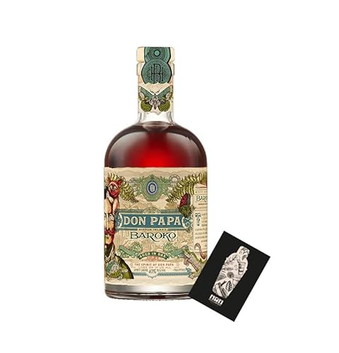 Don Papa Rum Single Island Baroko MAGNUM BOTTLE 4,5L (40% Vol) The Spirit of Don Papa XXL Magnum Flasche- [Enthält Sulfite] von Mixcompany.de Bar & Glas