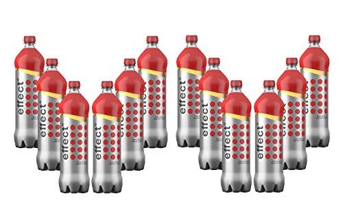 Effect 12er Set Energy Drink 1L 1000ml in PET Flasche inklusive Pfand EINWEG von Mixcompany.de Bar & Glas