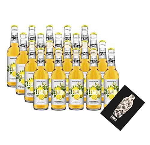 Elephant Bay ICE TEA Eistee Lemon Set - 20x Elephant Bay Lemon je 330ml inkl. Pfand - MEHRWEG von Mixcompany.de Bar & Glas