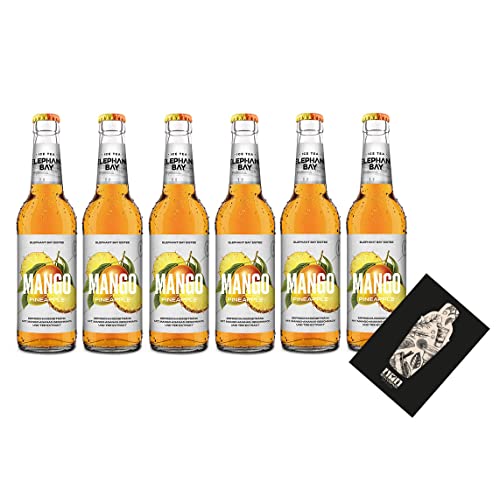 Elephant Bay ICE TEA Eistee Mango Set - 6x Elephant Bay Mango je 330ml inkl. Pfand - MEHRWEG von Mixcompany.de Bar & Glas