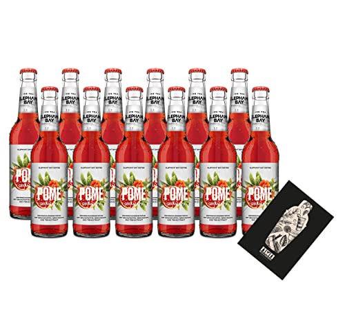 Elephant Bay ICE TEA Eistee Pomegranate Set - 12x Elephant Bay Pomegranate je 330ml inkl. Pfand - MEHRWEG Elephant Bay ICE TEA Eistee Pomegranate Set - 12x Elephant Bay Pomegranate je 330ml inkl. Pfand - MEHRWEG von Mixcompany.de Bar & Glas