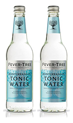Fever-Tree Mediterranean Tonic Water 2x 500ml = 1000ml - Inkl. Pfand MEHRWEG von Mixcompany.de Bar & Glas