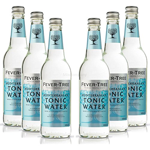 Fever-Tree Mediterranean Tonic Water 6x 500ml = 3000ml - Inkl. Pfand MEHRWEG von Mixcompany.de Bar & Glas