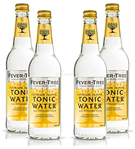 Fever-Tree Premium Indian Tonic Water 4x 500ml = 2000ml - Inkl. Pfand MEHRWEG von Mixcompany.de Bar & Glas