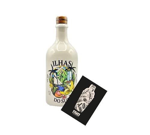 Gin Sul Limited Edition Ilhas Do Sul 0,5L (45% Vol) GIN SUL Dry Gin Sonderedition 2022 (Limited Edition) Cabo Verde- [Enthält Sulfite] von Mixcompany.de Bar & Glas