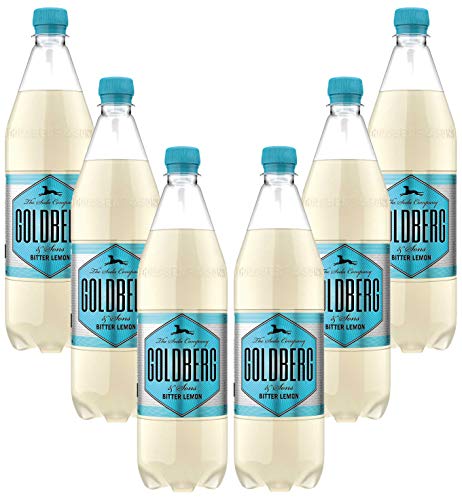 Goldberg Bitter Lemon- 6x1L = 6L - Inkl. Pfand MEHRWEG von Mixcompany.de Bar & Glas