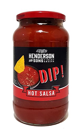 Henderson and Sons Hot Salsa Dip 1050g von Mixcompany.de Bar & Glas