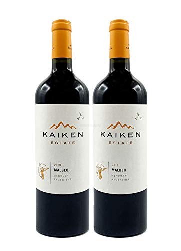 Kaiken Estate 2er Set Malbec Mendoza Argentina 2x 0,75L (14% Vol)- [Enthält Sulfite] von Mixcompany.de Bar & Glas