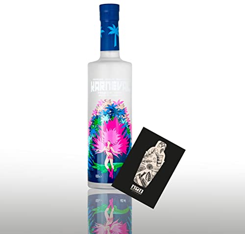 Karneval Vodka 0,5L (38% Vol) Premium Vodka von Raf Camora und Bonez Mc - [Enthält Sulfite] von Mixcompany.de Bar & Glas