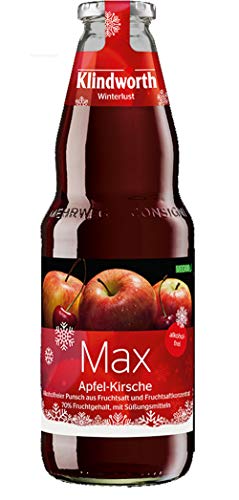 Klindworth Max 1x Alkoholfreier Punsch / Kinderpunsch 1x 1L inkl. Pfand MEHRWEG von Mixcompany.de Bar & Glas