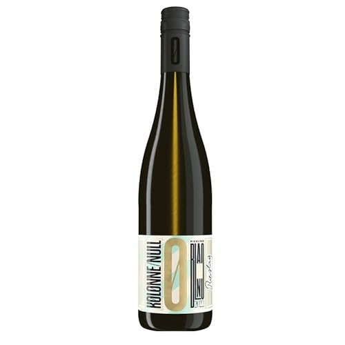 Kolonne Null - 0% Alkohol - Riesling mit Drehverschluss - Alkoholfreier Riesling 0,75L- [Enthält Sulfite] von Mixcompany.de Bar & Glas