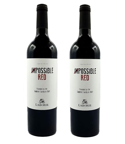 Laborie Rotwein 2er Set Impossible Red South Africa 2x 0,75L (14% Vol)-Jahrgang variierend von Mixcompany.de Bar & Glas