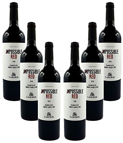 Laborie Rotwein 6er Set Impossible Red South Africa 6x 0,75L (14% Vol)- [Enthält Sulfite] von Mixcompany.de Bar & Glas