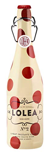 Lolea Sangria N°2 WEIß 0,75L (7% Vol) Weißwein Sangria Chardonnay, Macabeo Trauben- [Enthält Sulfite] von Mixcompany.de Bar & Glas