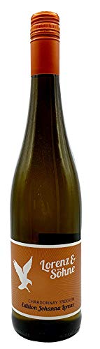 Lorenz & Söhne - Chardonnay Trocken - Edition Johanna Lorenz 0,75L (13% Vol) Deutscher Qualitätswein -[Enthält Sulfite] von Mixcompany.de Bar & Glas